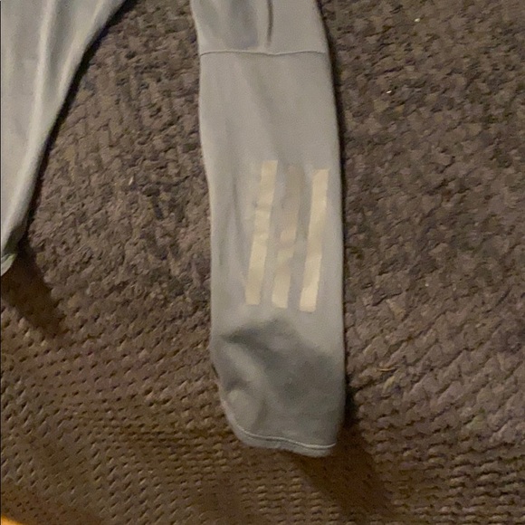 grey zip pullover - Picture 3 of 5